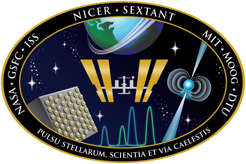 NICER sextant logo